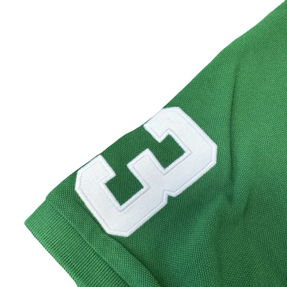 Polo Ralph Lauren Green Blue Colorblock Big Pony Cotton Polo Size XL #3 NWOT